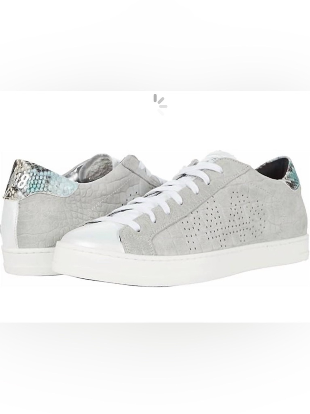 P448 Italian John Python Suede Sz 9 NEW $455